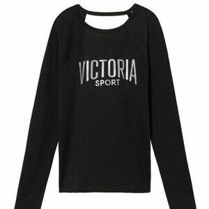 Victorias Secret Top Small Black open back sport